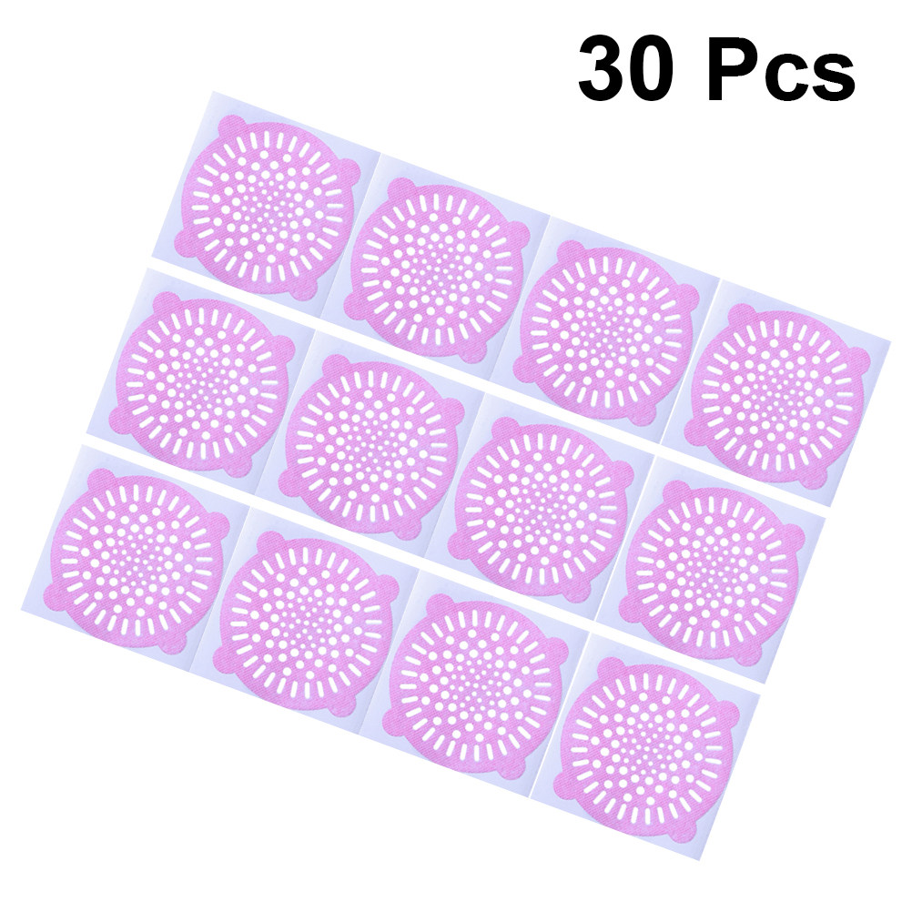 Drain Hair Catcher - 30Pcs Stiker Penyaring Saluran Air Anti-Sumbat