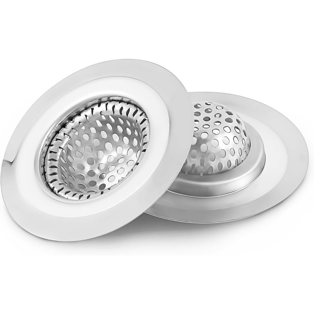 Drain Hair Catcher - 2 Buah Penutup Saringan Saluran Air