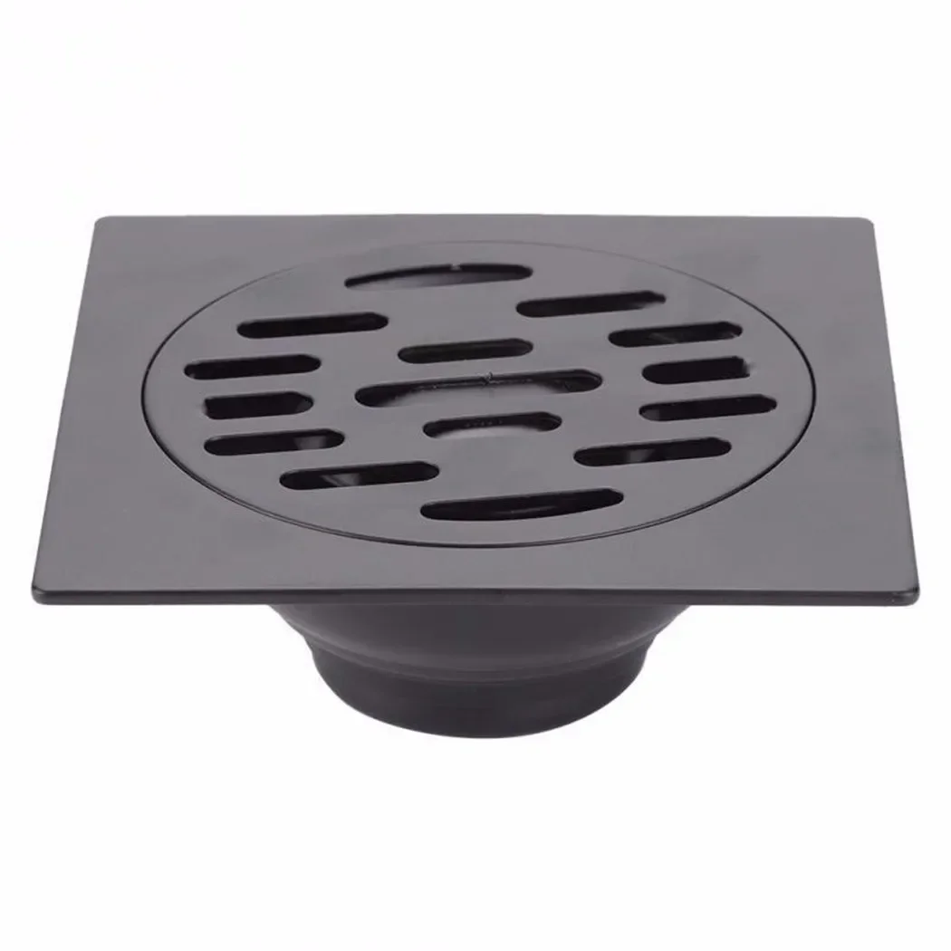 Home Hardware Bathroom Accessories - Saringan lantai Pancuran baja antikarat, saringan