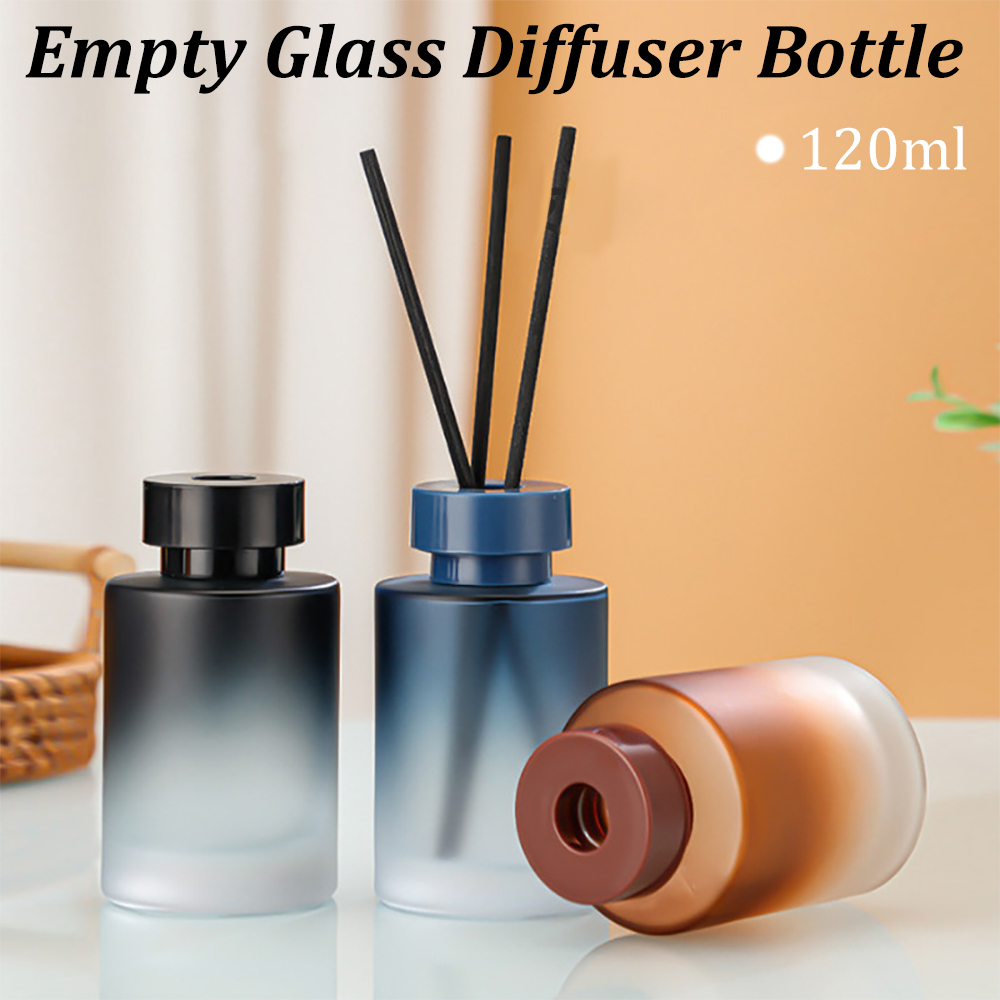 Home One Bathroom - Botol Diffuser Kaca Kosong 120ML, Aksesoris