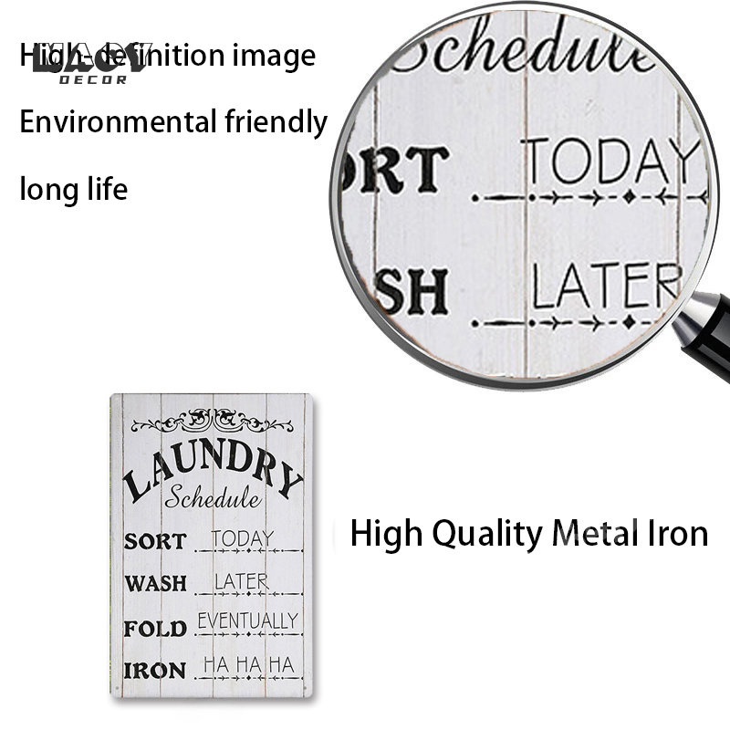 Slogan Tanda Logam Dekorasi Ru - Home Bathroom Wall Art ulasan dan harga