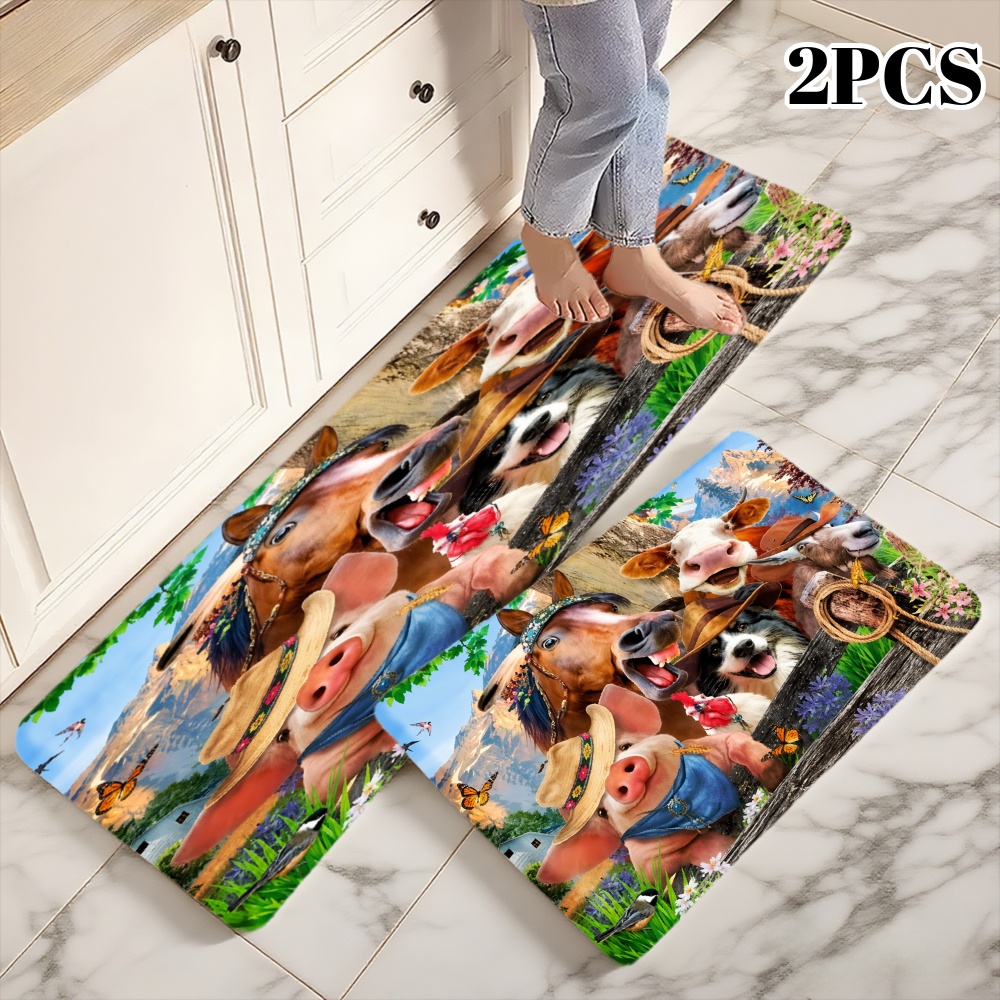 3 Buah Karpet Dapur, Dekorasi  - Home Bathroom Scene ulasan dan harga