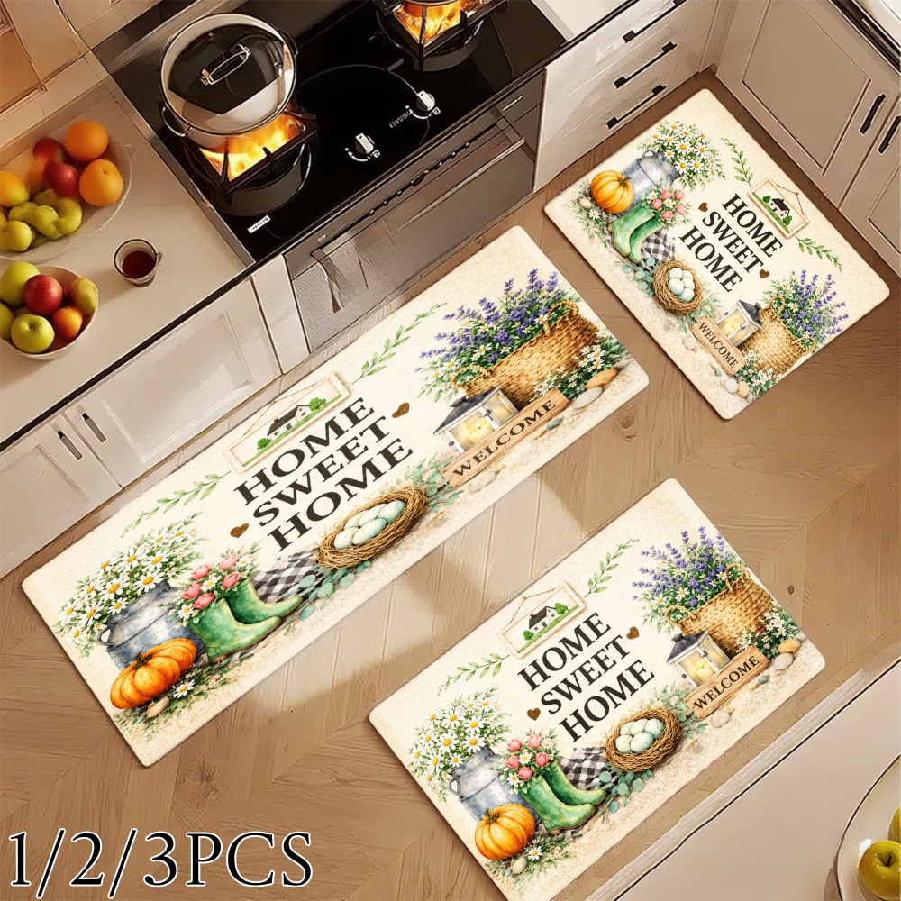 3PC Karpet Dapur, Dekorasi Rum - Home Bathroom Scene ulasan dan harga