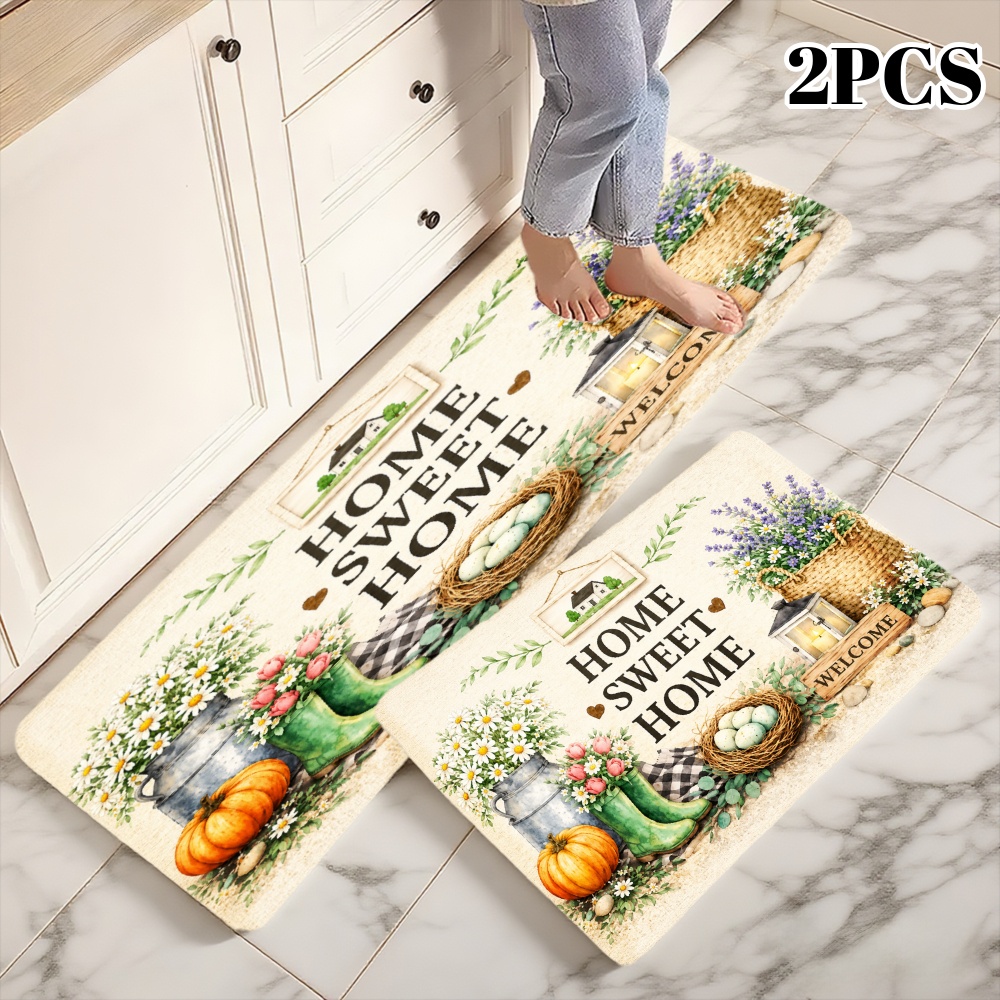 3PC Karpet Dapur, Dekorasi Rum - Home Bathroom Scene ulasan dan harga
