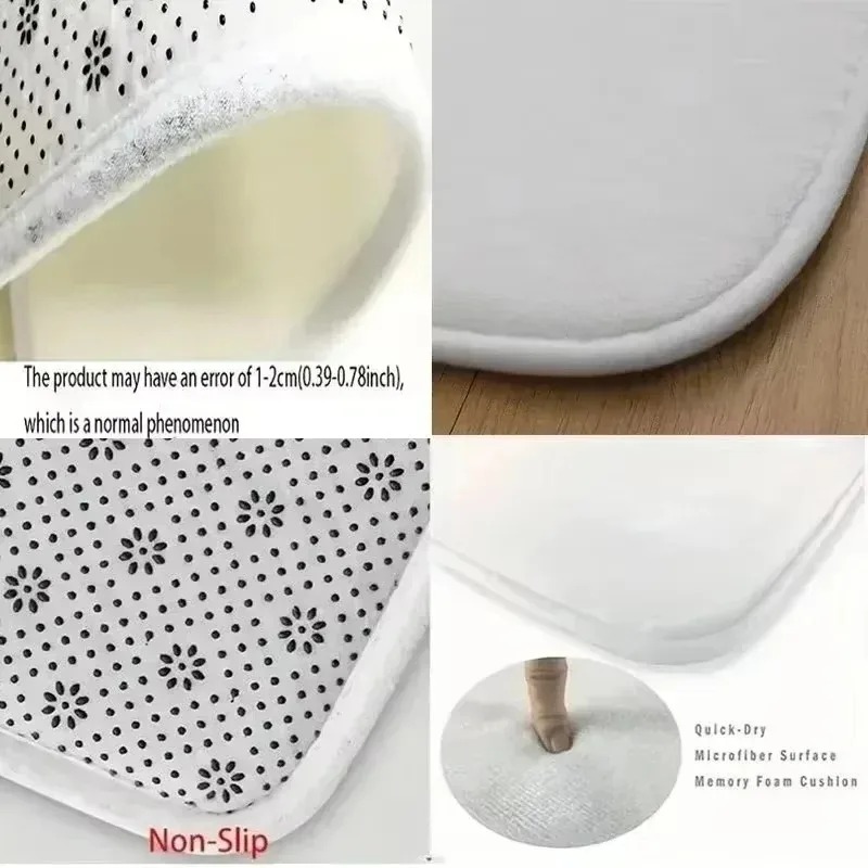 Keset Pintu Flanel Rusa Natal  - Home Bathroom Scene ulasan dan harga