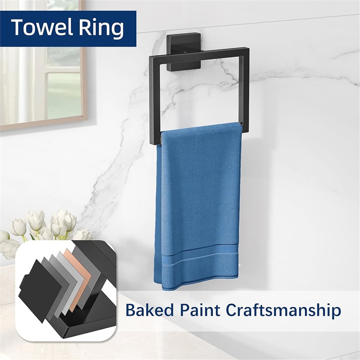 Alat Rumah Tangga 5 Buah Set A - Home Hardware Bathroom Accessories ulasan dan harga