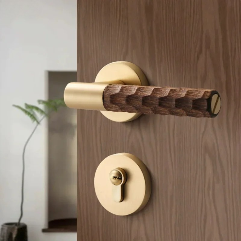 Gagang Pintu Kayu Kunci Senyap - Home Hardware Bathroom Accessories ulasan dan harga