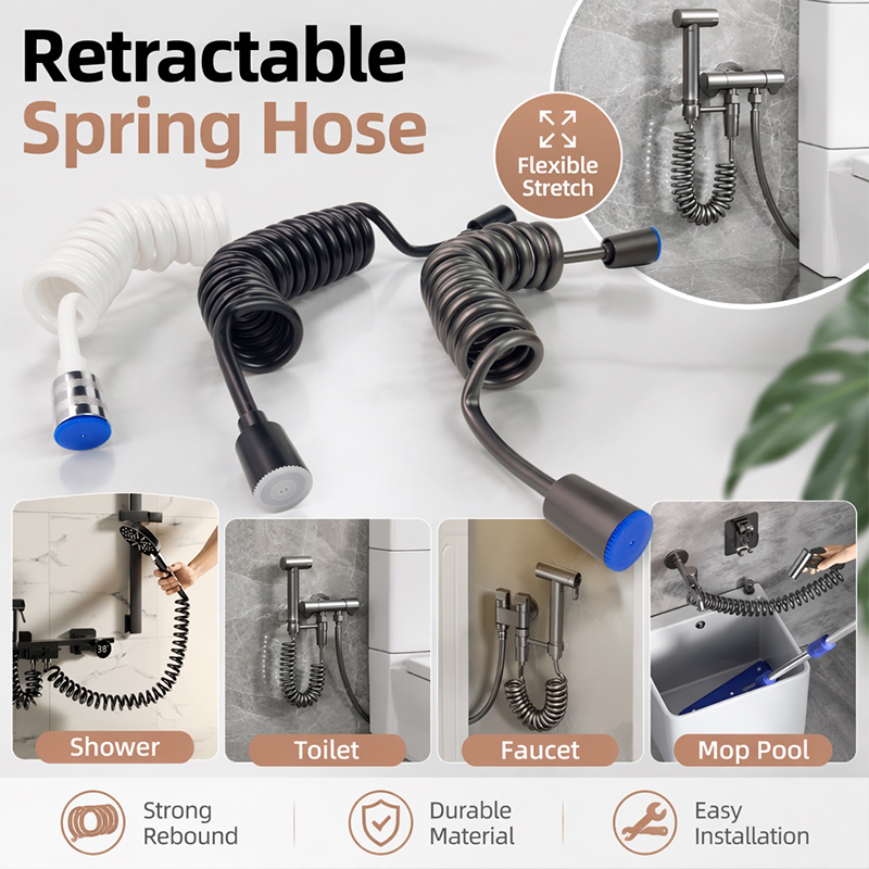 Selang Spiral Semprotan Bidet  - Home Bathroom Plumbing ulasan dan harga