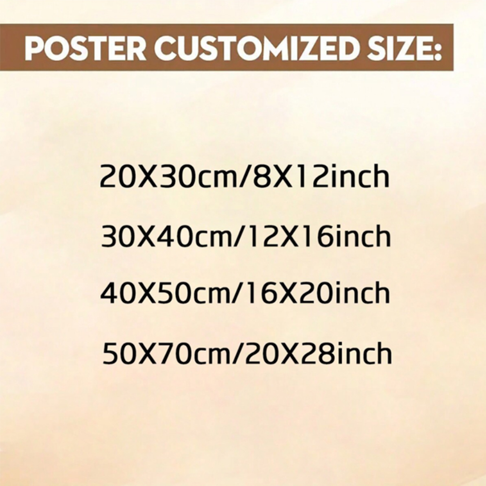 1 Buah Poster Buku Foto Kustom - Home Bathroom Wall Art ulasan dan harga