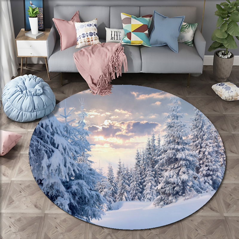 Karpet Pemandangan Salju Kayu  - Home Bathroom Scene ulasan dan harga