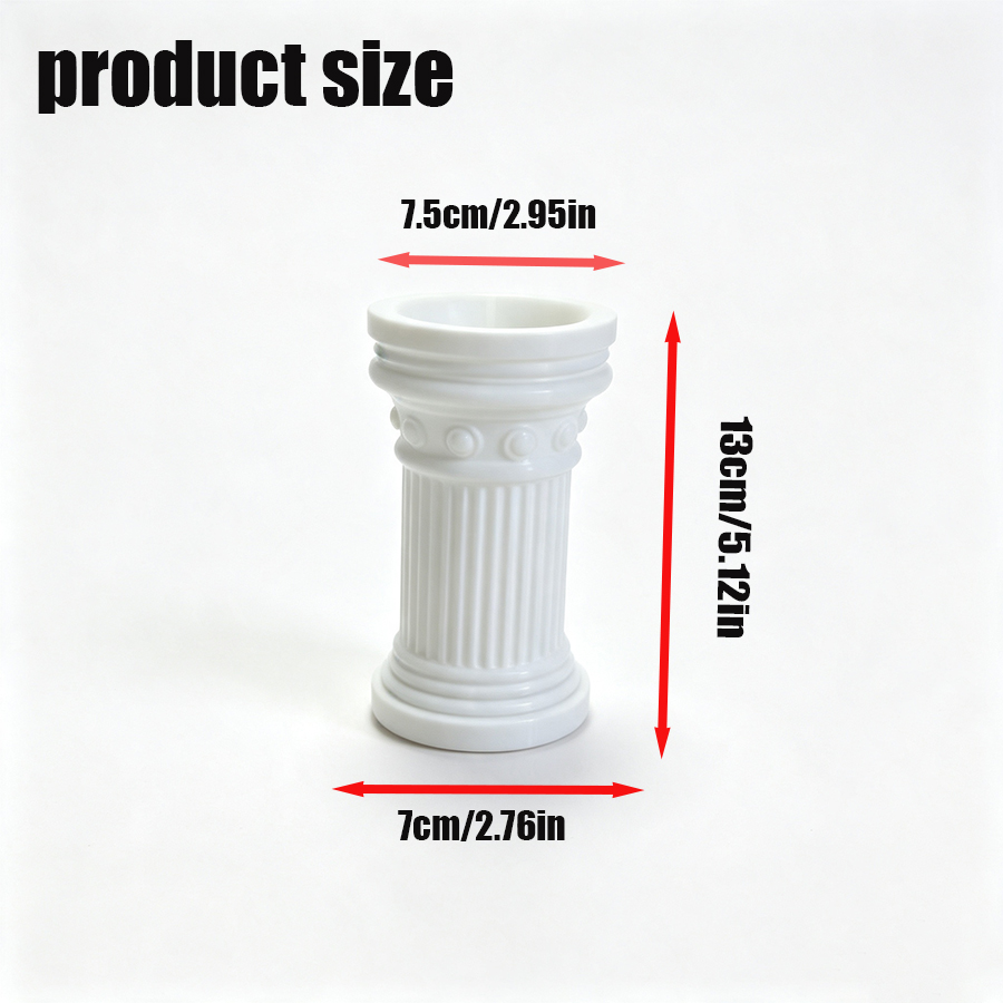 Vas Dekoratif Berbentuk Kolom  - Home Bathroom Scene ulasan dan harga