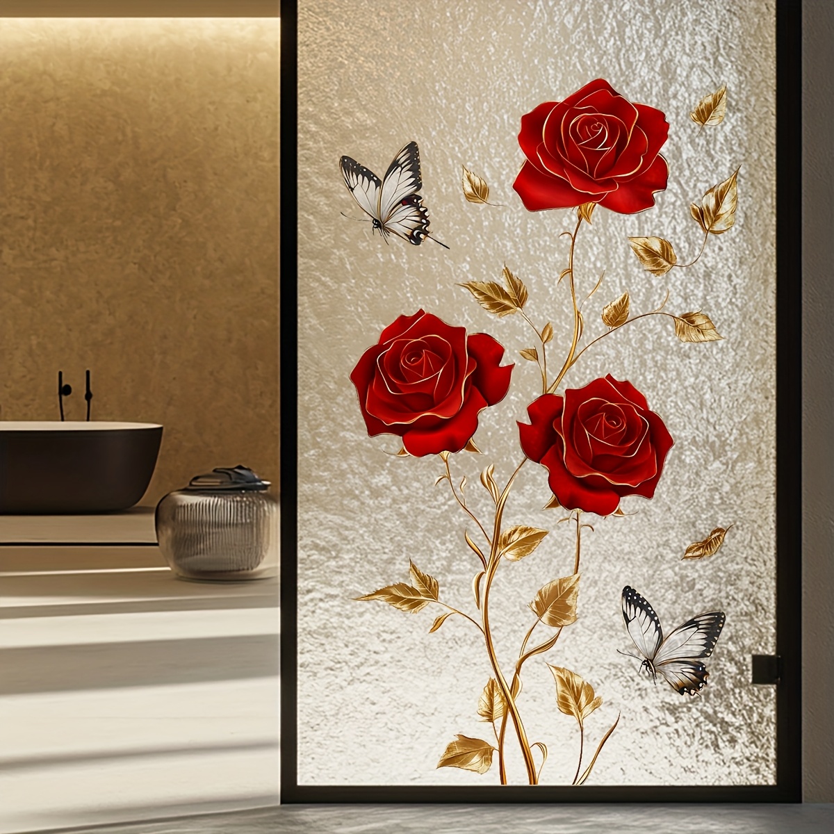 1 Buah Stiker Jendela dan Dind - Home One Bathroom ulasan dan harga