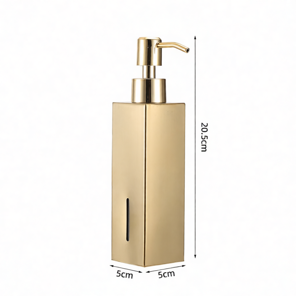 Dispenser Sabun Manual Stainle - Home Hardware Bathroom Accessories ulasan dan harga