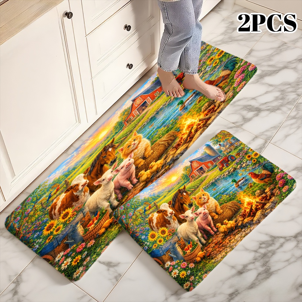 3 Buah Karpet Dapur, Dekorasi  - Home Bathroom Scene ulasan dan harga