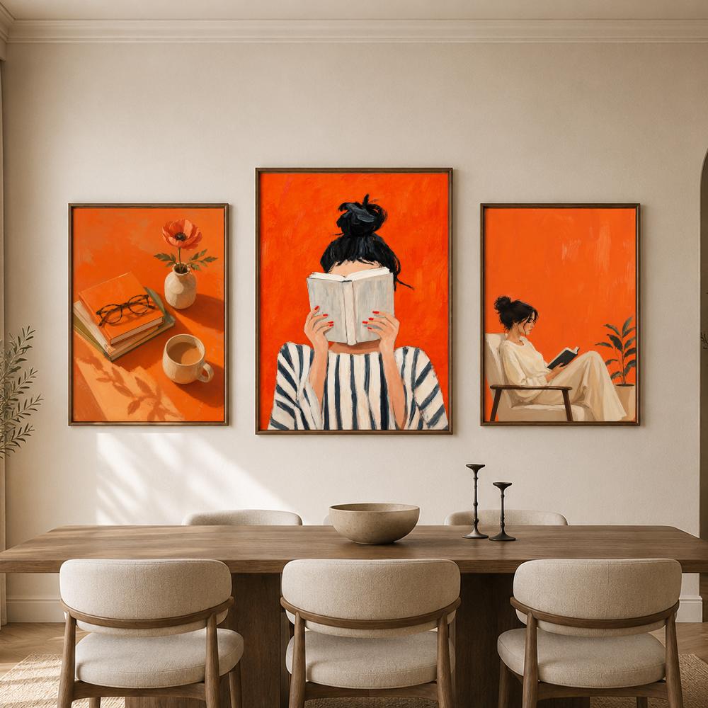 Poster Adegan Gaya Hidup Wanit - Home Bathroom Scene ulasan dan harga