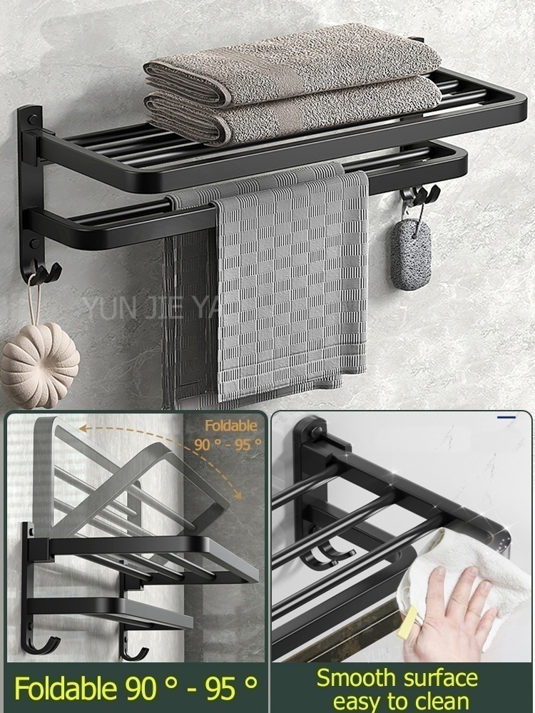 Rak Handuk Kamar Mandi Tanpa B - Home Hardware Bathroom Accessories ulasan dan harga