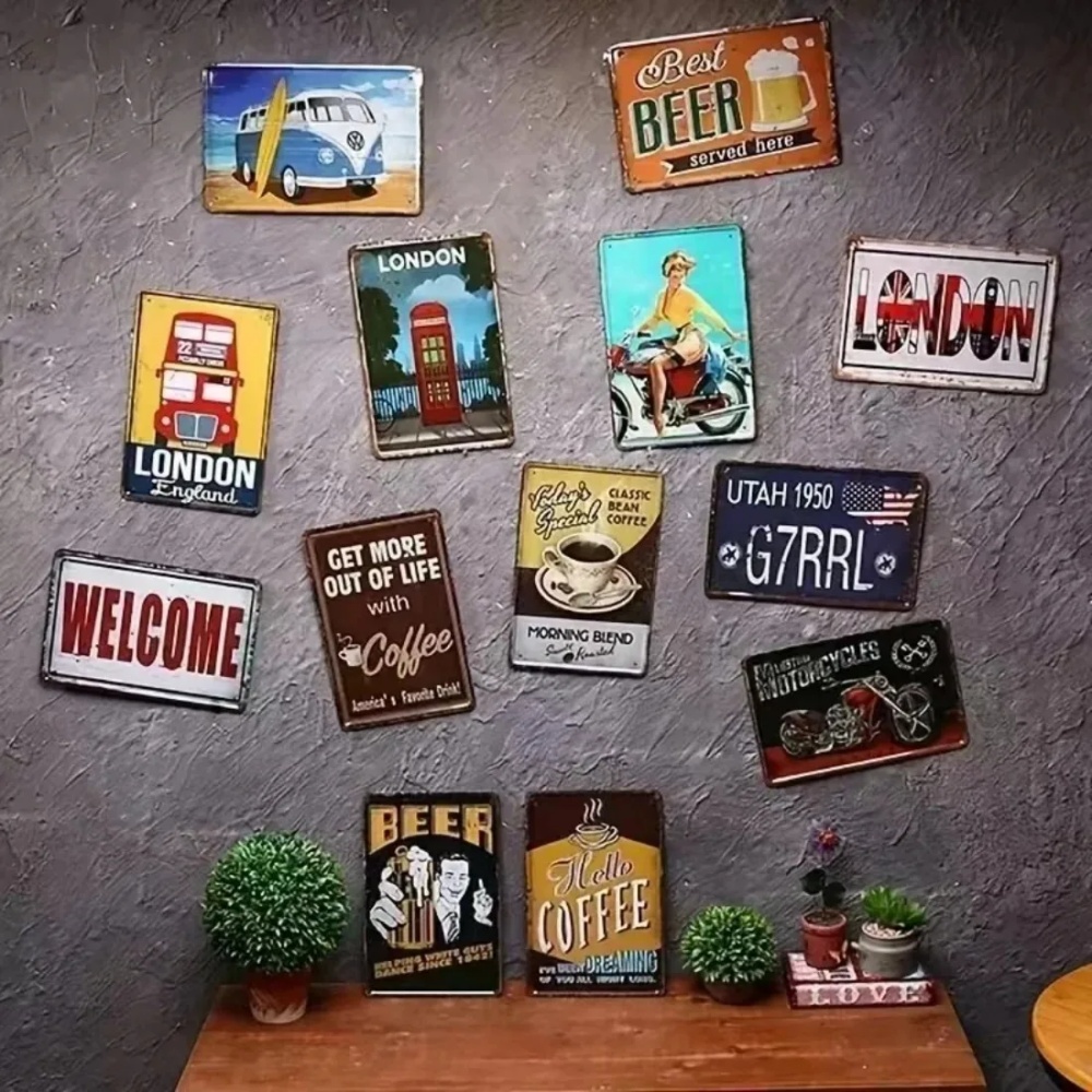 CIFBUY Seni Dinding Aluminium  - Home Bathroom Wall Art ulasan dan harga