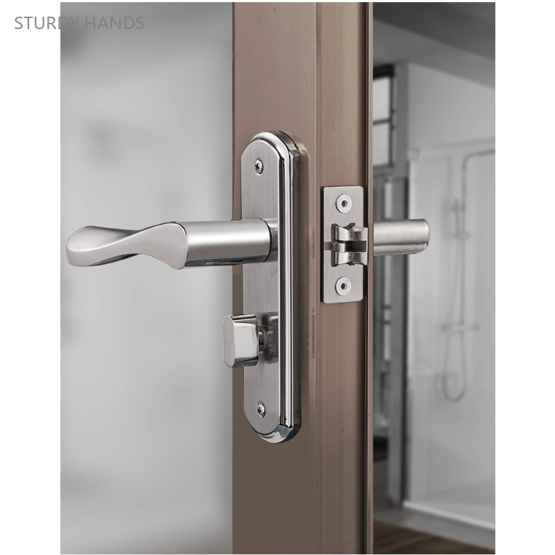1 Set kunci pintu kamar mandi  - Home Hardware Bathroom Accessories ulasan dan harga